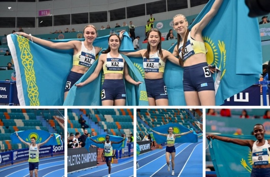 10-12th of February, the 10th Asian Indoor Athletics Championship was held in Astana