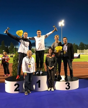 Nikita Filippov took second place at the Montbeliard Meeting in France