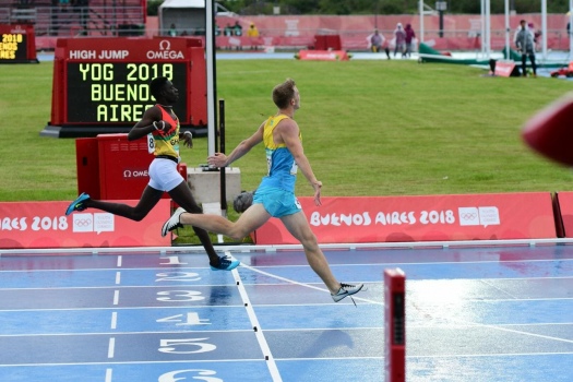 Ефим Тарасов показал лучший результат среди казахстанских легкоатлетов на ЮОИ 2018 в Аргентине