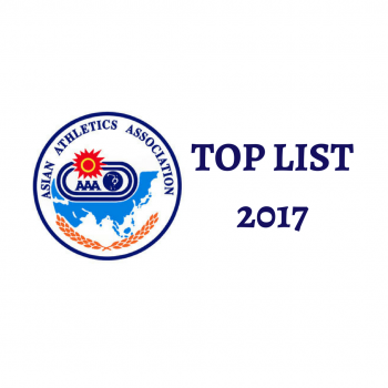 Athletes of the Club are in the Asian Athletics Association Top List