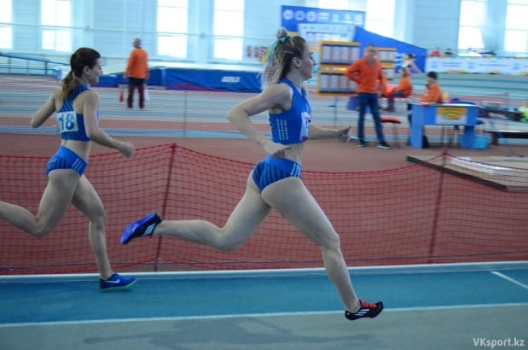 Элина Михина установила новый рекорд Казахстана в беге на 400 м